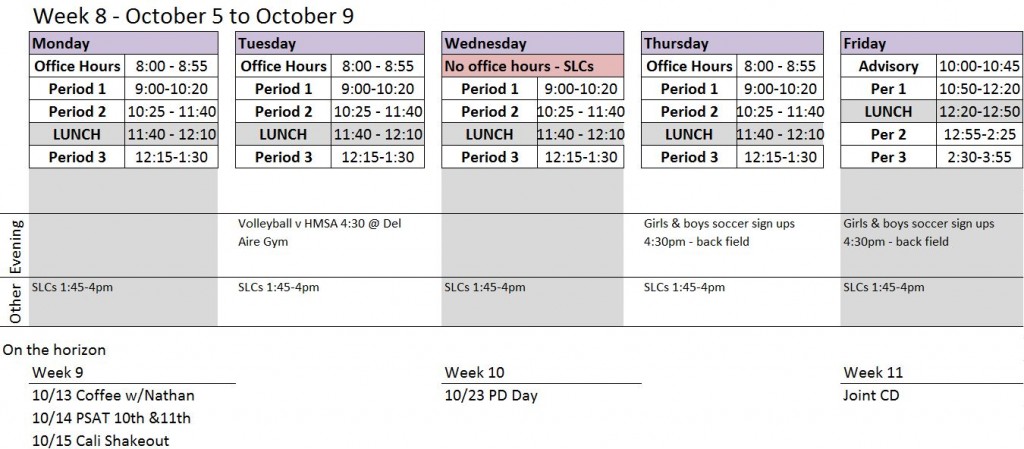week 8