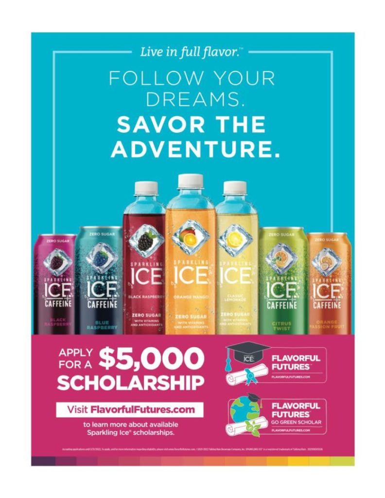 Sparkling Ice Flavorful Futures 5,000 Scholarship (Seniors)