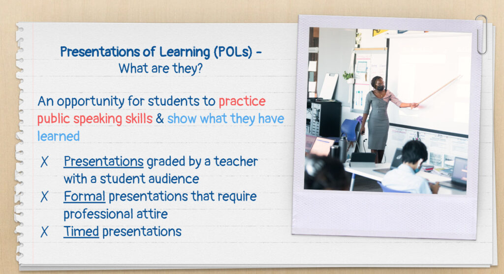 presentation of learning pol